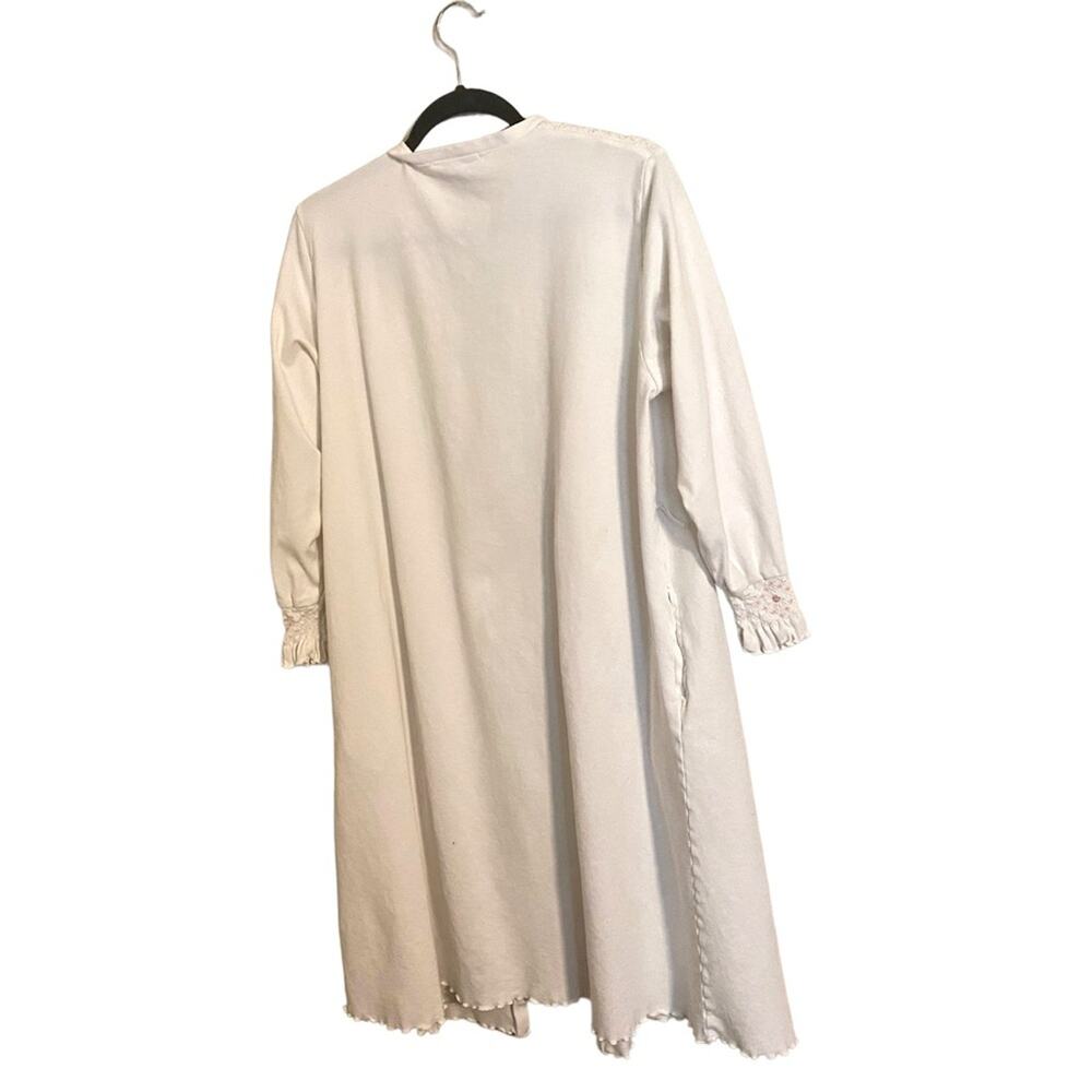 Cuddledown White Lightweight Sleep Robe‎ XL - Picture 5 of 6